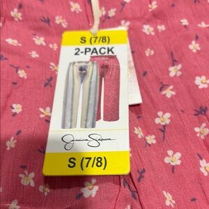 Jessica Simpson Pink Floral Lounge Pants